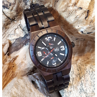 Montre en bois,  Modèle HALO BB30