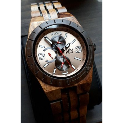 Montre en bois,  Modèle HALO BC10