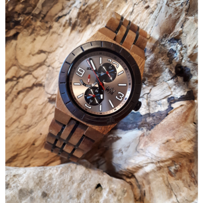 Montre en bois,  Modèle HALO BC10