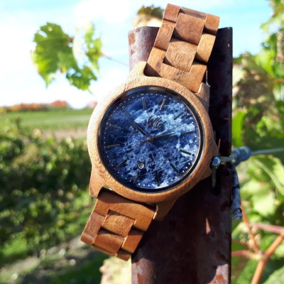 Montre en bois,  Modèle ROCK - RK10B