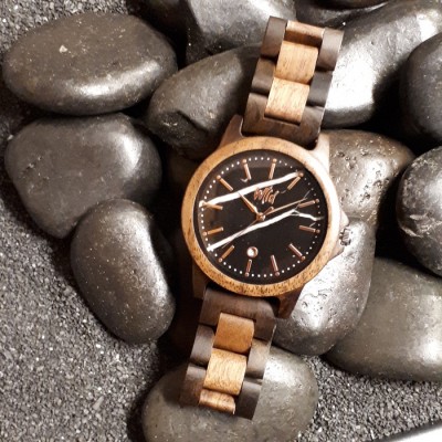 Montre en bois,  Modèle ROCK - RK30N
