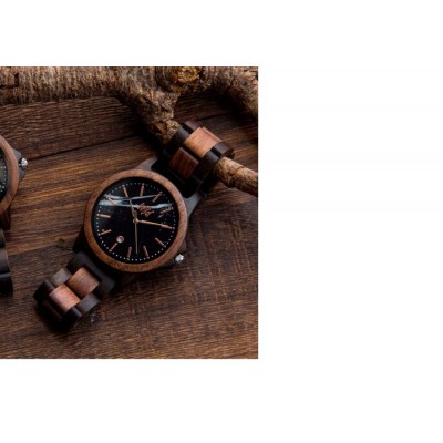 Montre en bois,  Modèle ROCK - RK30N