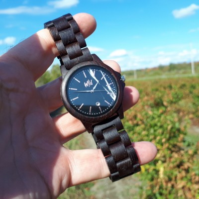 Montre en bois,  Modèle ROCK - RK40N