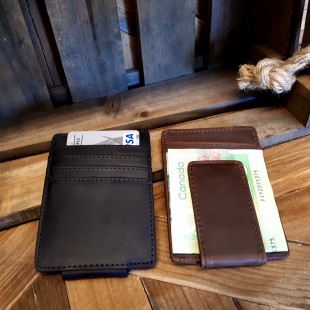 Portefeuille Minimaliste  en Cuir