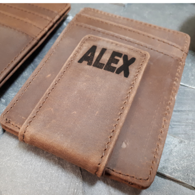 Portefeuille Minimaliste  en Cuir