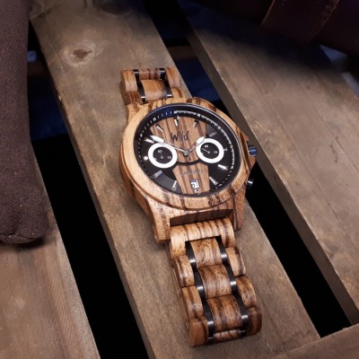 Montre en bois,  Modèle CLIFF - CS10
