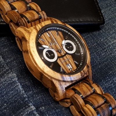 Montre en bois,  Modèle CLIFF - CS10