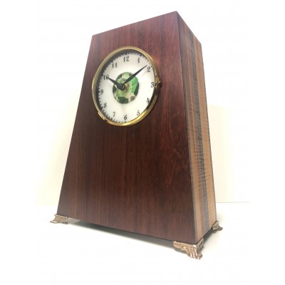Horloge carillon collection Héritage en padouk et...