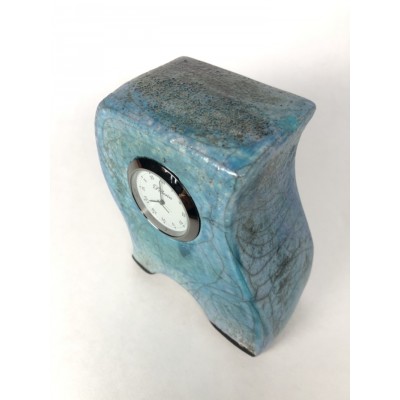 Horloge en céramique CER418-11_Bleu enfumé