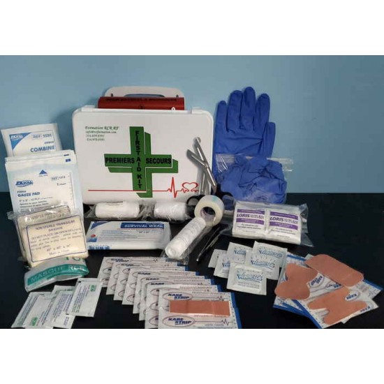 TROUSSE DE PREMIERS SOINS #3 DE BASE (GRANDE) CNESST 2021