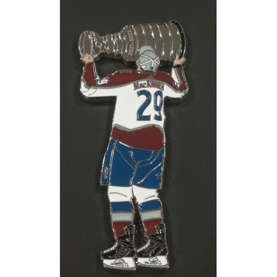 Épinglette Nathan MacKinnon Stanley Cup Champion