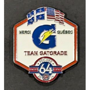 Épinglette 2024 Team Gatorade de la 64e édition...