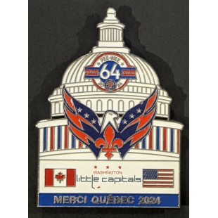 Épinglette 2024 Washington Little Capitals de la...