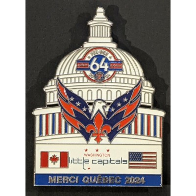 Épinglette 2024 Washington Little Capitals de la...
