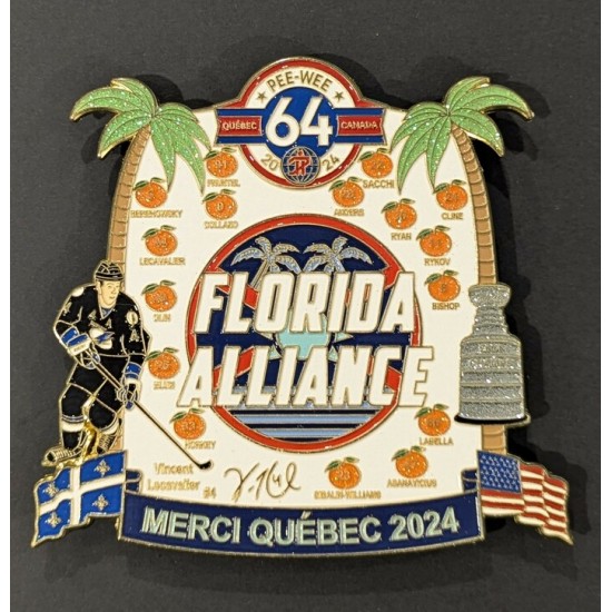 Épinglette 2024 Florida Alliance de la 64e...