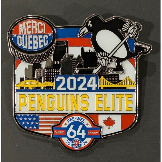 Épinglette 2024 Pittsburgh Penguins Elite de la...