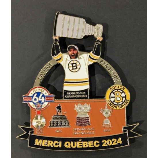 Épinglette 2024 Boston Junior Bruins de la 64e...