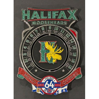 Épinglette 2024 Halifax Mooseheads Bedford Blues...