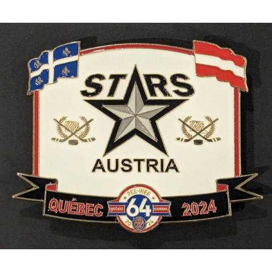 Épinglette 2024 Austria Stars de la 64e édition...