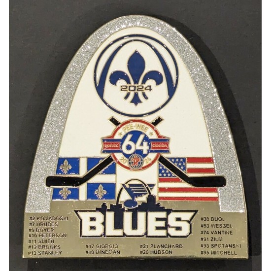 Épinglette 2024 Blues St-Louis de la 64e édition...