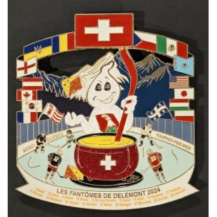 Épinglette 2024 Fantômes de Delémont spéciale...