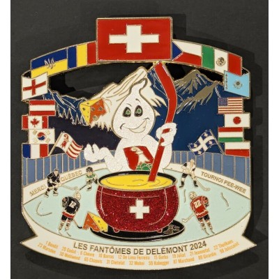 Épinglette 2024 Fantômes de Delémont spéciale...