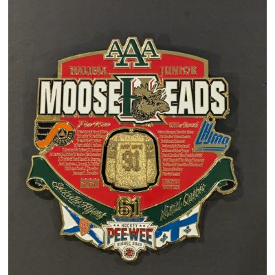 Épinglette 2020 Halifax Moose Heads AAA de la 61e...