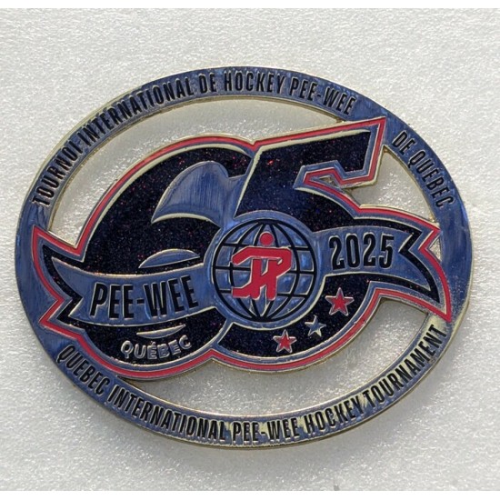 Épinglette de la 65e édition du tournoi pee-wee...