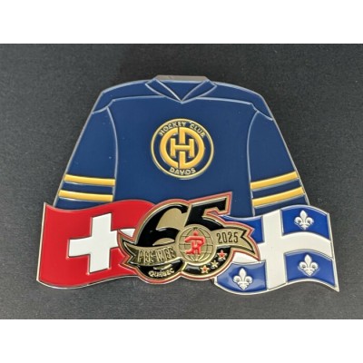 Épinglette 2025 Davos Hockey Club de la 65e...