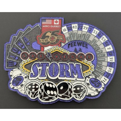 Épinglette 2025 Las Vegas Storm black de la 65e...