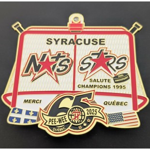Épinglette 2025 Syracuse Nats Stars de la 65e...