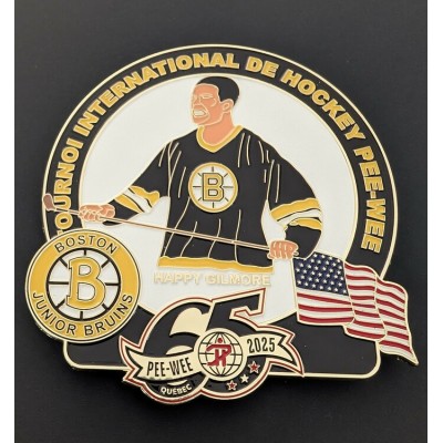 Épinglette 2025 Boston Jr. Bruins Happy Gilmore...