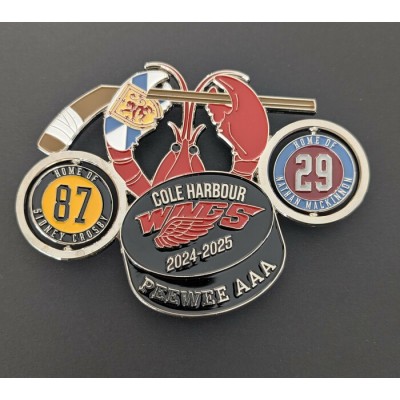 Épinglette 2025 Cole Harbour Wings AAA de la 65e...