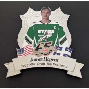 Épinglette 2025 Long Island Stars James Hagens de...