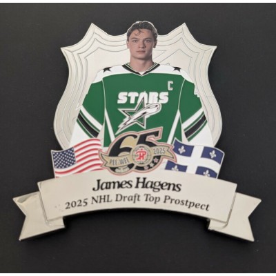 Épinglette 2025 Long Island Stars James Hagens de...