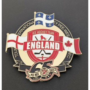 Épinglette 2025 England de la 65e édition du...