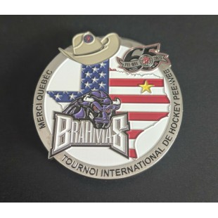Épinglette 2025 Texas Brahmas de la 65e édition...