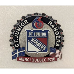 Épinglette 2026 CT. Junior Rangers de la 66e...