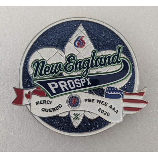 Épinglette 2026 New England Prospx AAA de la 66e...
