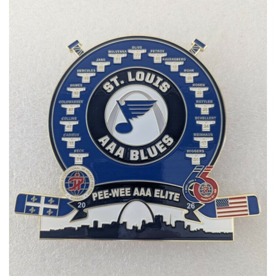 Épinglette 2026 St. Louis Blues AAA de la 66e...