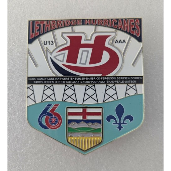 Épinglette 2026 Lethbridge Hurricanes AAA de la...