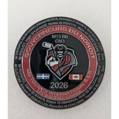 Épinglette 2026 Gouverneurs du Noroit 3 de la 49e...