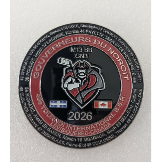 Épinglette 2026 Gouverneurs du Noroit 3 de la 49e...