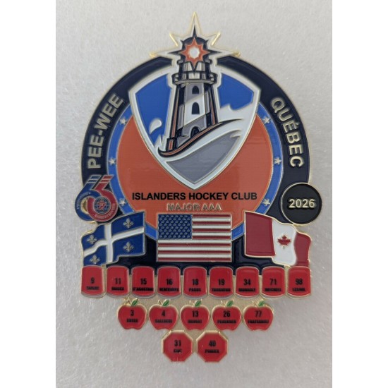 Épinglette 2026 Islanders Hockey Club Major AAA...