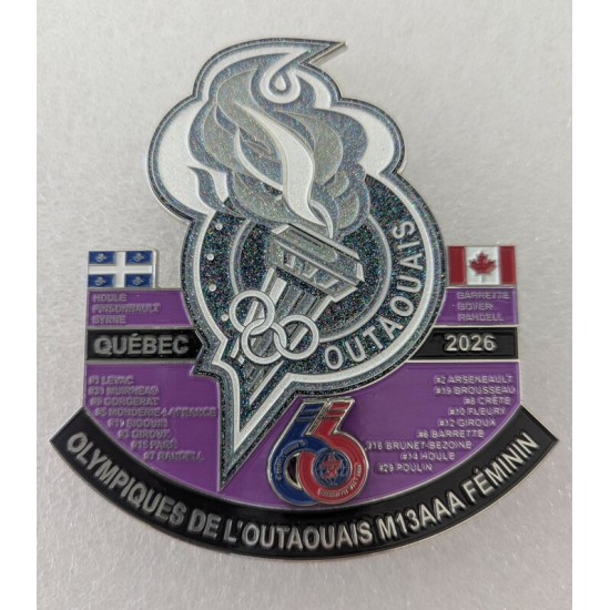 Épinglette 2026 Olympiques de l’Outaouais AAA...
