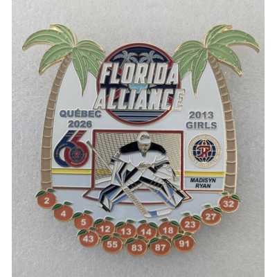 Épinglette 2026 Florida Alliance Girl de la 66e...