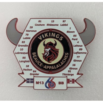 Épinglette 2026 Vikings Beauce-Appalaches de la...