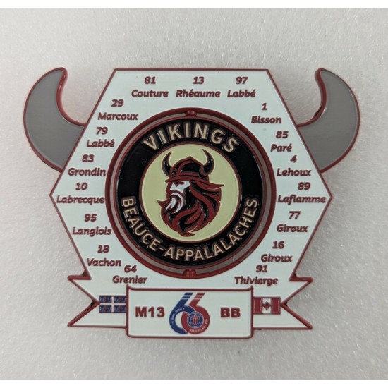 Épinglette 2026 Vikings Beauce-Appalaches de la...
