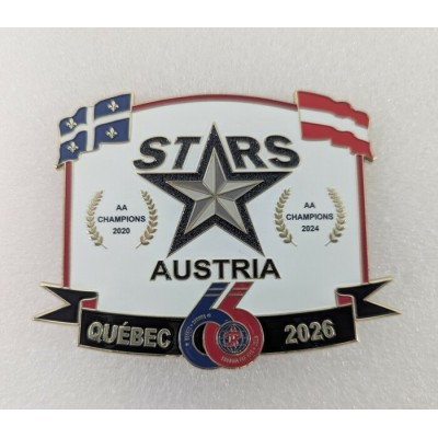 Épinglette 2026 Austria Stars de la 66e édition...
