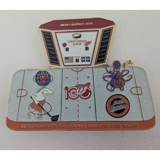 Épinglette 2026 Little Caesars AAA Hockey Club de...